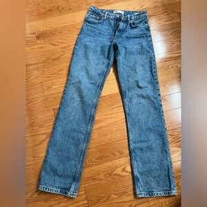 ZARA mid rise jeans